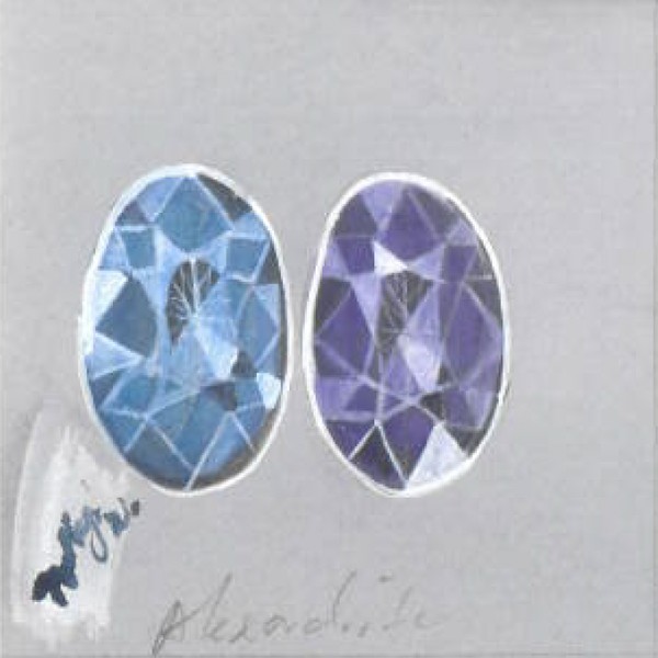 alexandrite illustration by Nelly Creative Studios