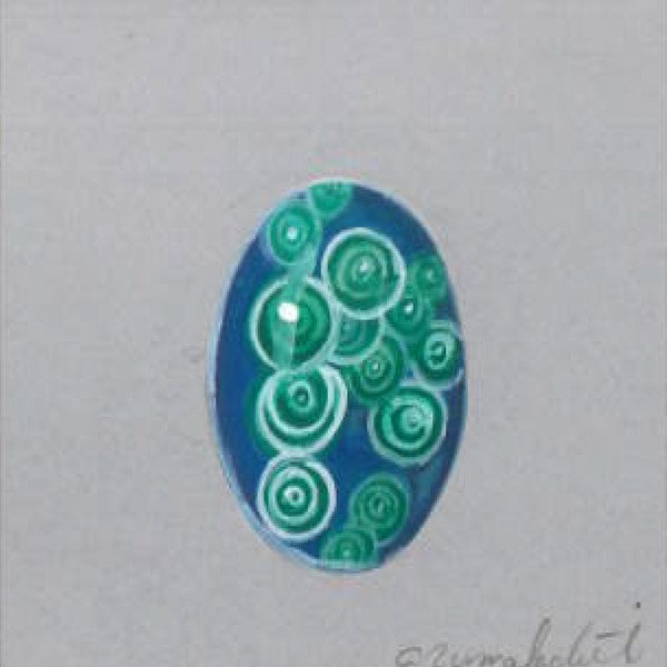 azurite illustration by Nelly Creative Studios