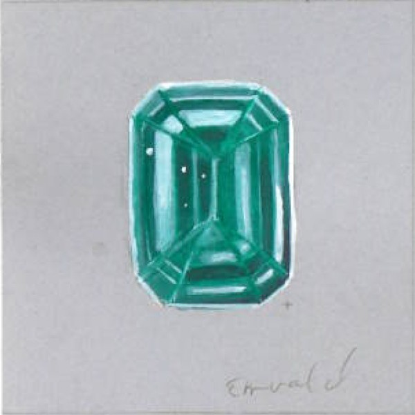 emerald illustration by Nelly Creative Studios