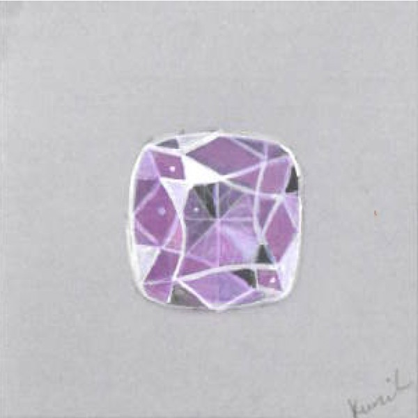 kunzite illustration by Nelly Creative Studios