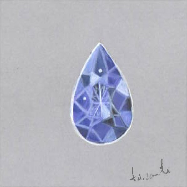 tanzanite illustration by Nelly Creative Studios